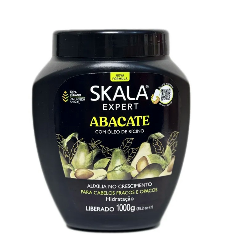 ماسک موی اسکالا مدل Skala Expert Abacate با روغن کرچک (۱۰۰۰ گرمی)
