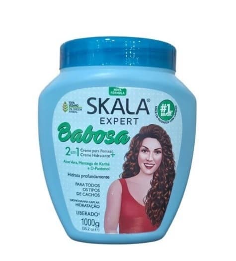 کرم و ماسک موی دو کاره اسکالا مدل Skala Expert Babosa (۱۰۰۰ گرمی)